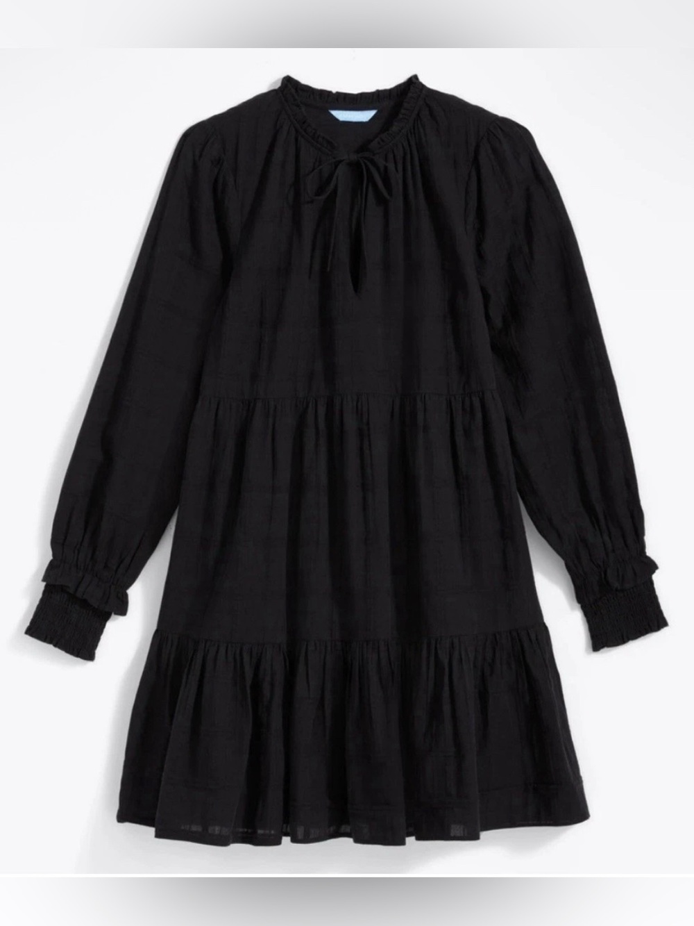 Draper James Black Doll Dress Long Sleeve Dress Size XXL